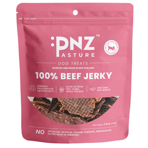 PNZ PNZ 牧埸滋味 狗零食 風乾牛肉片 100g 100g  正面圖