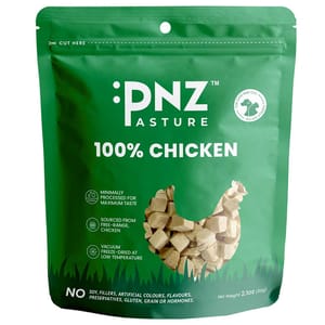 PNZ PNZ 牧埸滋味 貓狗零食 凍乾雞肉 60g 60g 正面圖