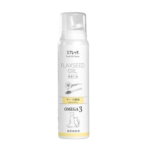 LUMICA LUMICA 日本嚴選寵物噴霧型健康亞麻籽油 芝士味 60ml 60ml 貓犬用 正面圖