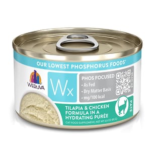 WeRuVa WeRuVa 貓罐頭 主食罐 Wx Phos Focused 系列 魚湯、吳郭魚、雞肉泥 3oz 3oz  正面圖
