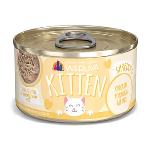 WeRuVa WeRuVa 貓罐頭 主食罐 幼貓雞肉、雞湯 3oz 3oz  正面圖