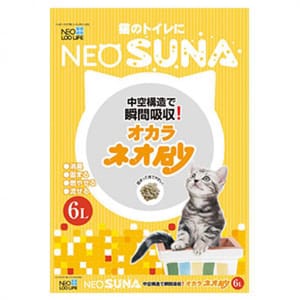 日本NEO 日本NEO SUNA通心 豆腐貓砂 6L 6L  正面圖