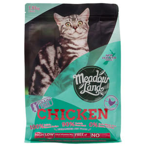 Meadowland Meadowland 貓糧 美體配方 雞肉 1.81kg 81kg  正面圖