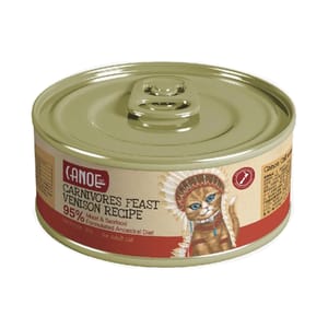 Canoe Canoe Cat 貓罐頭 肉食盛宴 鹿肉配方 90g 90g  正面圖