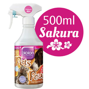 bioion bioion 寵物全天然萬能離子水 櫻花 500ml 500ml 正面圖