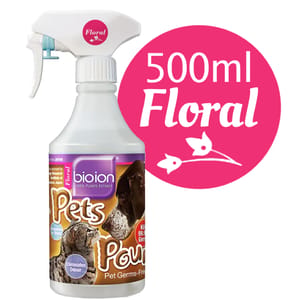 bioion bioion 寵物全天然萬能離子水 花香 500ml 500ml 正面圖