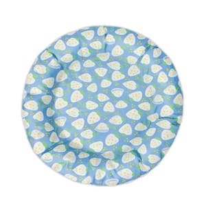 TOUCHDOG TOUCHDOG 圓型冰涼墊 藍色草莓 43x71cm 正面圖