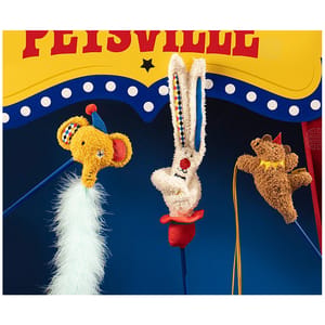 PETSVILLE PETSVILLE ⾺戲團逗貓棒 正面圖
