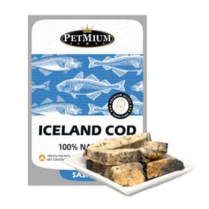 PETMIUM PETMIUM 貓狗小食 凍乾冰島鱈⿂刺身 70g 70g 正面圖