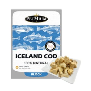PETMIUM PETMIUM 貓狗小食 凍乾冰島鱈魚粒 30g 30g  正面圖