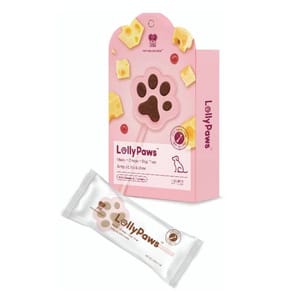 NATURA NATURA NOURISH Lolly-Paws芝⼠⽜⾁棒 蔓越莓   正面圖