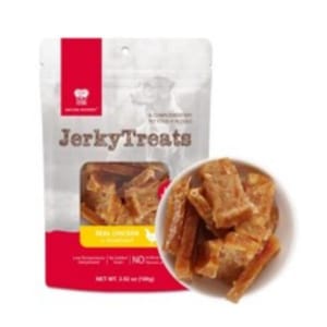 NATURA NATURA NOURISH JerkyTreats全天然低溫烘乾 雞肉塊 100g 100g 正面圖