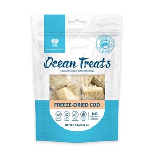 NATURA NATURA NOURISH Ocean Treats 深海鱈魚塊 15g 15g 正面圖