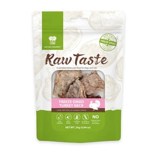 NATURA NATURA NOURISH Raw Taste 凍乾火雞頸 24g 24g  正面圖