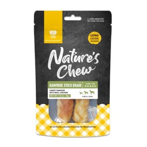 NATURA NATURA NOURISH Nature's Chew 雞肉牛麻花棒 40g 40g 正面圖