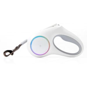 PETKIT PETKIT Go Shine流光伸縮牽引繩 白色 4.5米 正面圖