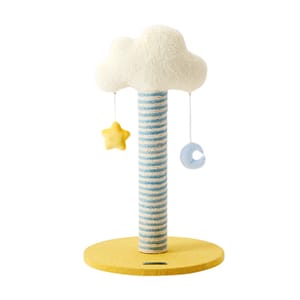 PETKIT PETKIT 玩具嚴選 雲朵型貓抓柱 藍色   正面圖
