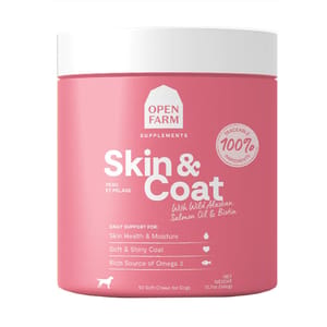 Open Open Farm 犬用亮澤皮毛營養補充品 90粒 12.7oz 90粒 犬用 正面圖
