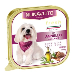 NUNAVUTO NUNAVUTO 狗罐頭 鋁製餐盒 特級羊肉 100g 100g  正面圖