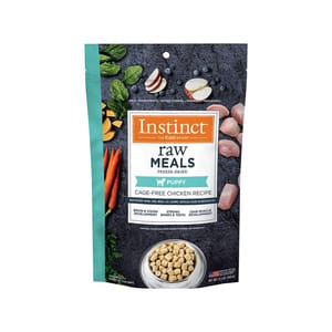 Instinct Instinct 狗糧 幼犬糧 無穀物凍乾生肉主食糧 走地雞肉 9.5oz 5oz 正面圖