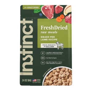 Instinct Instinct 狗糧 無穀物凍乾生肉主食糧 草飼羊 24oz 24oz  正面圖