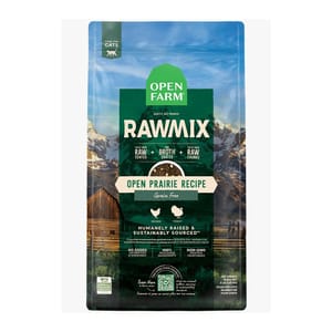 Open Open Farm RAWMIX 無穀物草原風味貓糧 2.25lb 25lb 正面圖