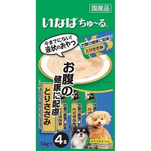 CIAO CIAO 日本狗零食 狗狗腸胃健康 雞柳味 14g x 4袋 14g 正面圖