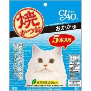 CIAO CIAO 貓零食 日本烤鰹魚條 木魚味 5條入 正面圖