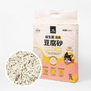 汪喵星球 汪喵星球 貓砂 DogCatStar 益生菌消臭 豆腐貓砂 條型 7L 7L  正面圖
