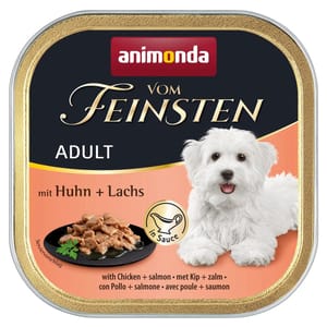 Animonda Animonda Vom Feinsten 無穀物成犬主食罐 雞肉+三文魚 150g 150g 正面圖