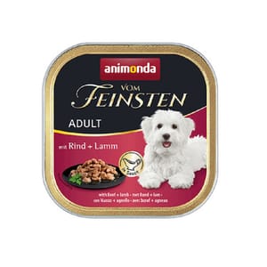 Animonda Animonda Vom Feinsten 無穀物成犬主食罐 牛肉+羊肉 150g 150g 正面圖