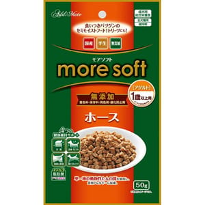 Petio Petio Add Mate moresoft 狗小食 馬肉+野菜粒 50g 50g  正面圖