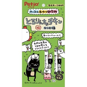 Petio Petio 貓零食 水分補充 雞肉+鰹魚肉醬 15gx4本 15g 正面圖