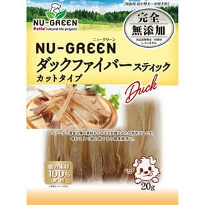 Petio Petio NU-GREEN 狗零食 無添加 潔齒 鴨纖維棒 20g 20g  正面圖