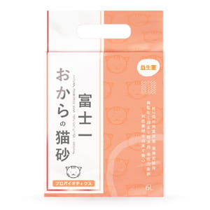 富士一 富士一 天然極簡功能款 3.0益生菌原味 6L 豆腐貓砂 - 原裝行貨 6L 正面圖