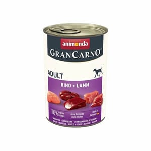 Animonda Animonda GranCarno 成犬主食罐 牛肉+羊 400g 400g  正面圖