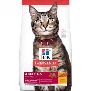Hills Hills 貓糧 成貓 1-6 Adult 1-6 10kg 10kg 正面圖