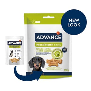 ADVANCE ADVANCE 狗小食 功能性系列 低敏配方 150g 150g 正面圖