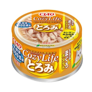 CIAO CIAO 貓罐頭 CozyLife 雞柳金槍魚扇貝味 80g 80g  正面圖
