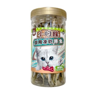 小叼饞 小叼饞 貓零食 凍乾零食 柳葉魚 110g 110g 正面圖