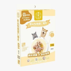 寵物養生堂 寵物養生堂 貓狗小食 鮮食包系列 粟米鬚薏仁鴨件 120g 120g  正面圖