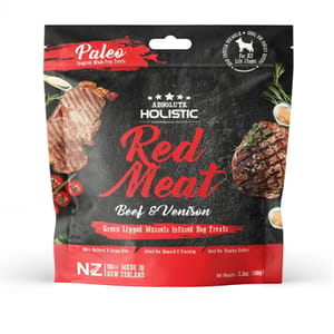Absolute Absolute Holistic 狗糧 無穀主食糧 牛肉+鹿肉 100g 100g  正面圖