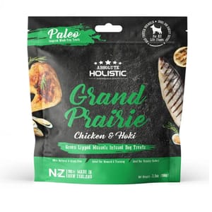 Absolute Absolute Holistic 狗糧 無穀主食糧 雞肉+長尾鱈魚 100g 100g  正面圖