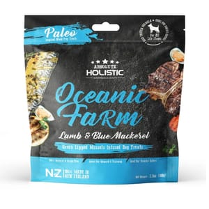 Absolute Absolute Holistic 狗糧 無穀主食糧 羊肉+藍鯖魚 100g 100g 正面圖