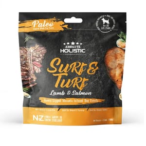 Absolute Absolute Holistic 狗糧 無穀主食糧 羊肉+三文魚 100g 100g 正面圖