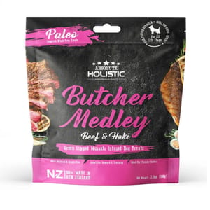 Absolute Absolute Holistic 狗糧 無穀主食糧 牛肉+長尾鱈魚 100g 100g 正面圖