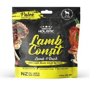 Absolute Absolute Holistic 狗糧 無穀主食糧 羊肉+鴨肉 100g 100g  正面圖