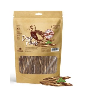 Absolute Absolute Bites 貓狗小食 原條凍乾 烟熏鴨柳 70g 70g  正面圖