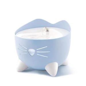 Catit Catit PiXi 貓貓飲水機 藍色 2.5L 5L  正面圖