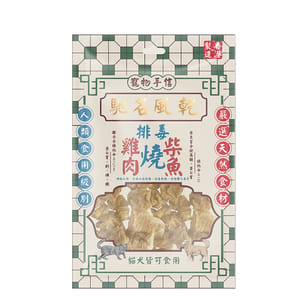 寵物手信 寵物手信 貓犬小食 馳名風乾 雞肉柴魚卷 60g 60g 正面圖